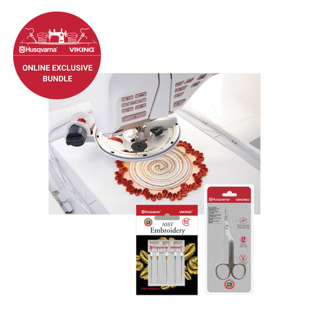 HUSQVARNA® VIKING® DESIGNER Embellishment Attachment Bundle