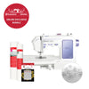 HUSQVARNA® VIKING® DESIGNER QUARTZ™ 29 Sewing & Embroidery Machine Bundle