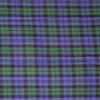 RTC Fabrics 44"/45" Wide 100% Cotton Yarn Dyed Flannel Cut by Yard, Plaids Buffalo Check Black Hunter Lapis