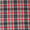 RTC Fabrics 44"/45" Wide 100% Cotton Yarn Dyed Flannel Cut by Yard, Buffalo Large Check Red Grey