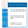 Sticky-Back Wash-Away, 20" x 5YD