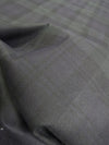 100% Waxed Cotton Tartan Plaid Canvas Fabric - Blackwatch