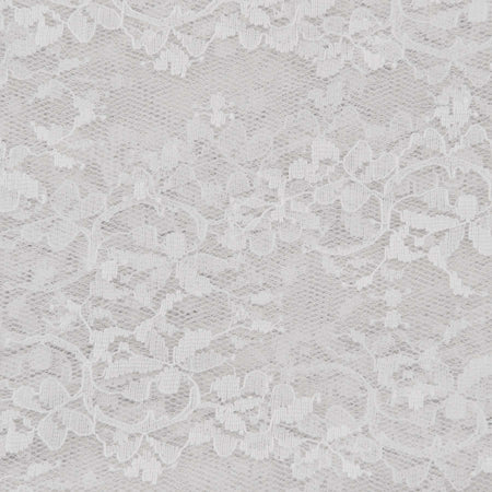 Wyla Casa Chantilly Lace 54" Bright White 10 Yds