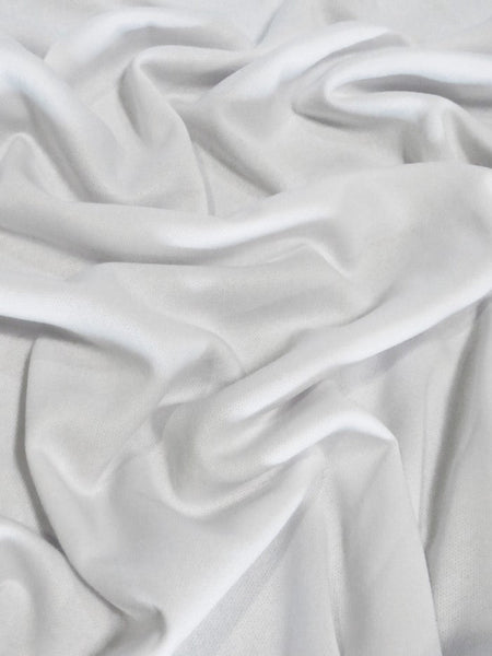 Tejido polar para sudaderas y ropa / Blanco / Se vende por metros