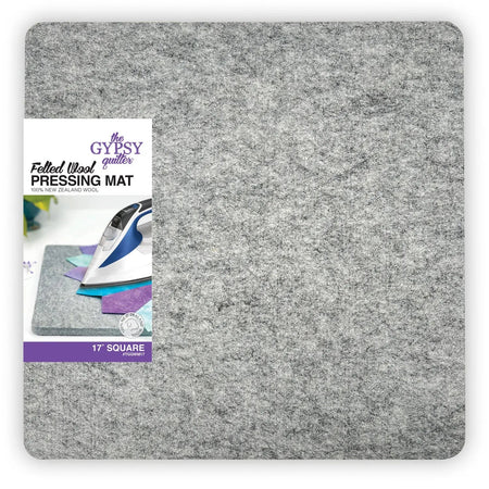 Alfombrilla para planchar lana, 43 cm x 43 cm x 1,3 cm de grosor