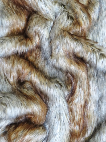 Red Fox Animal Short Pile Coat Costume Faux Fur Fabric / Sold By The Yard||color:Red Fox