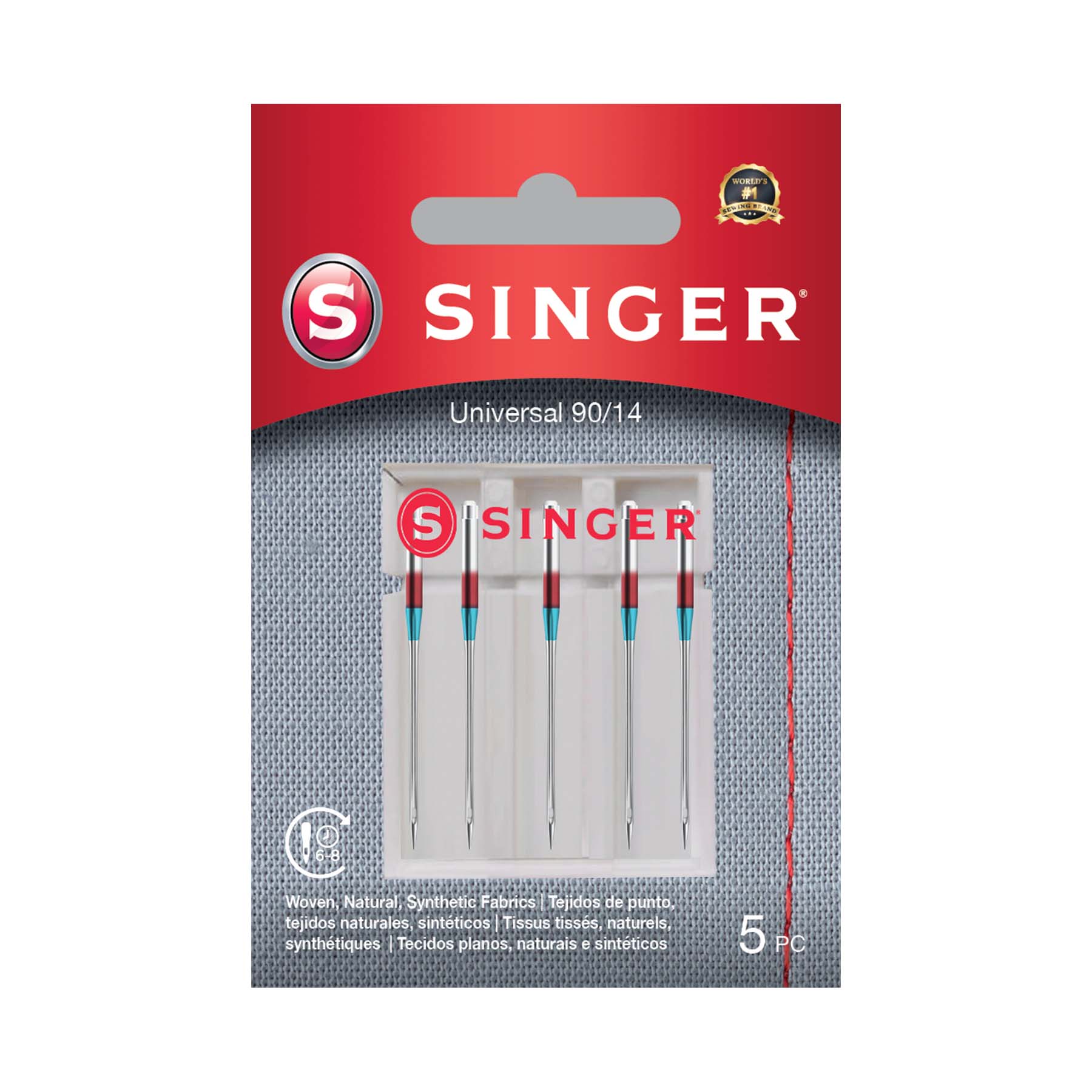 Universal Needles 90/14 5-Pack | SINGER®