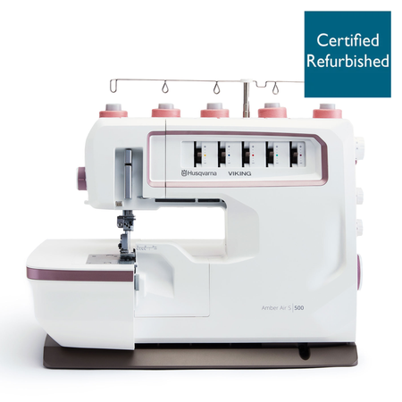 HUSQVARNA® VIKING®  Máquina de coser recubierta AMBER™ Air S | 500 reacondicionada