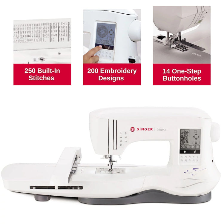 SINGER® Legacy SE300 Sewing & Embroidery Machine | SINGER®