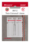 HUSQVARNA® VIKING® Twin Universal 1.6mm Needle Size 80/12 -- Product Image