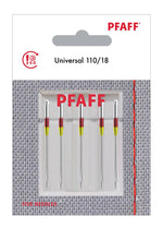 PFAFF® Agujas Universales Tamaño 110/18 Paquete de 5
