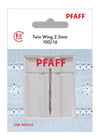 PFAFF® Twin Wing Needle 2.5mm Size 100/16 1-Pack -- Product Image