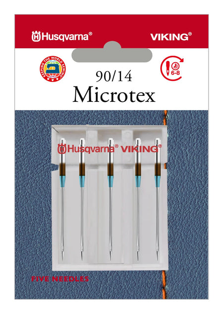 HUSQVARNA® VIKING® Microtex Needles Size 90/14 5-Pack -- Product Image