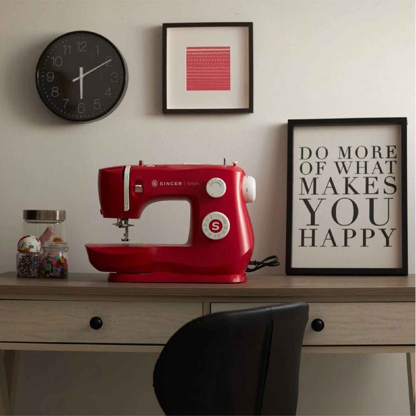 SINGER® Simple™ 3337 Red Sewing Machine | SINGER®