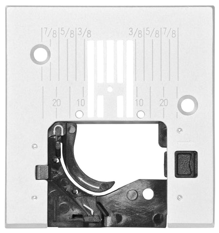 PFAFF® Plaque d'aiguille pour point droit avec marquage en pouces -- Image du produit