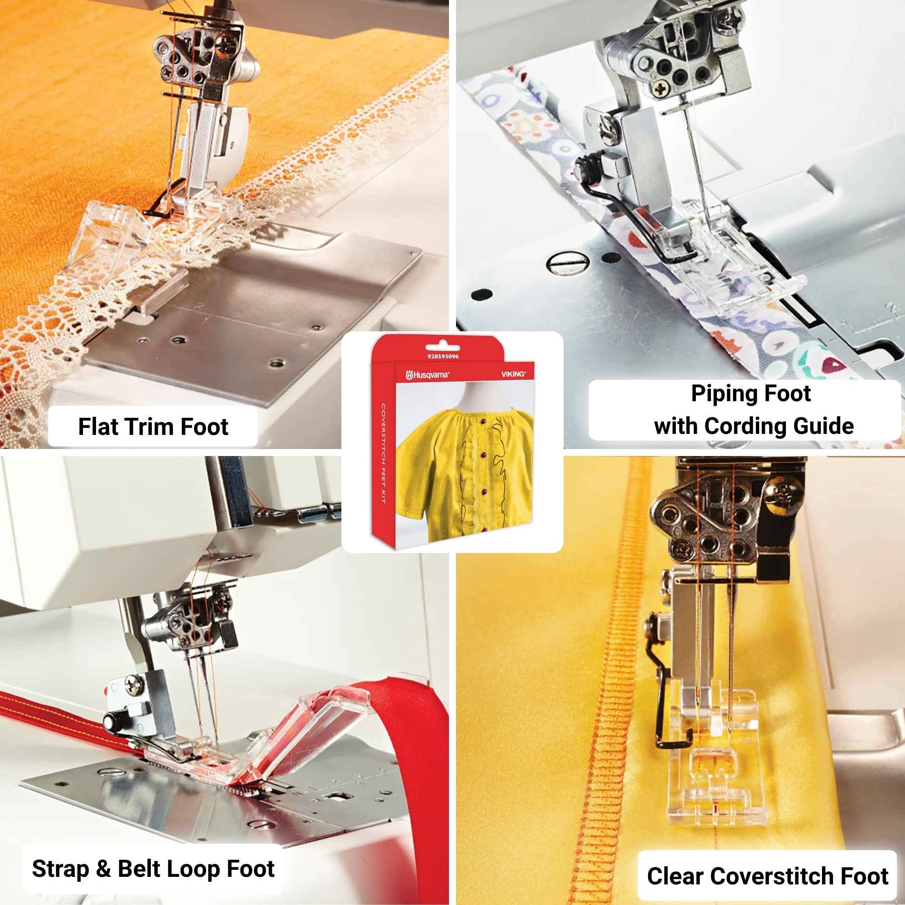Husqvarna® Viking® HUSKYLOCK™ S21 Overlock Machine Bundle
