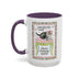 Taza con diseño de acolchado muy mona con un gatito y flores