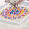 HUSQVARNA® VIKING® Mega Quilter's Embroidery Hoop 260 mm x 260 mm -- Product Image