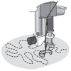 HUSQVARNA® VIKING® Open Toe Free Motion Spring Foot ( 9) -- Product Image
