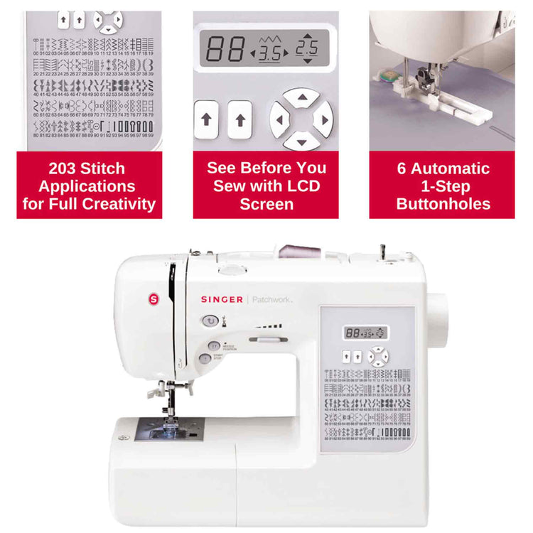 Patchwork Machine Patchwork 7285Q Sewing & Quilting Machine | SINGER®