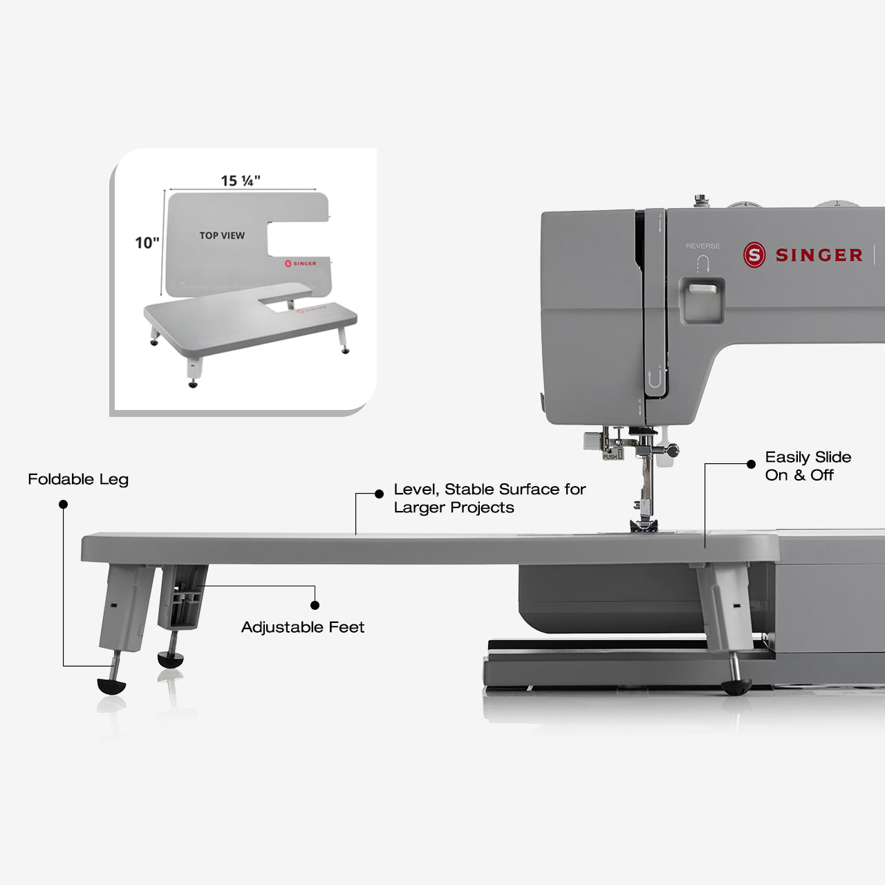 SINGER® Heavy Duty Extension Table for Mechanical HD