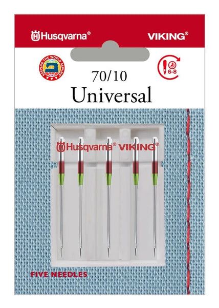 Universal Needles Size 70/10 5-pack | Husqvarna® Viking®