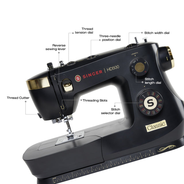 Singer Hd500 HD500 Classic Black Sewing Machine | SINGER®