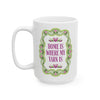 Taza de café «Mi hogar está donde está mi lana»