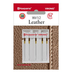 HUSQVARNA® VIKING® Leather Needle Size 80/12, 5-Pack