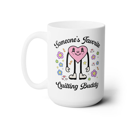 Taza de café «El compañero de patchwork favorito de alguien»