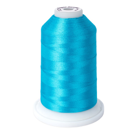 Hilo YLI Super Strong n.º 8056 - Cono de color cian