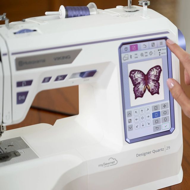 DESIGNER QUARTZ™ 29 Sewing & Embroidery Machine | Husqvarna® Viking®