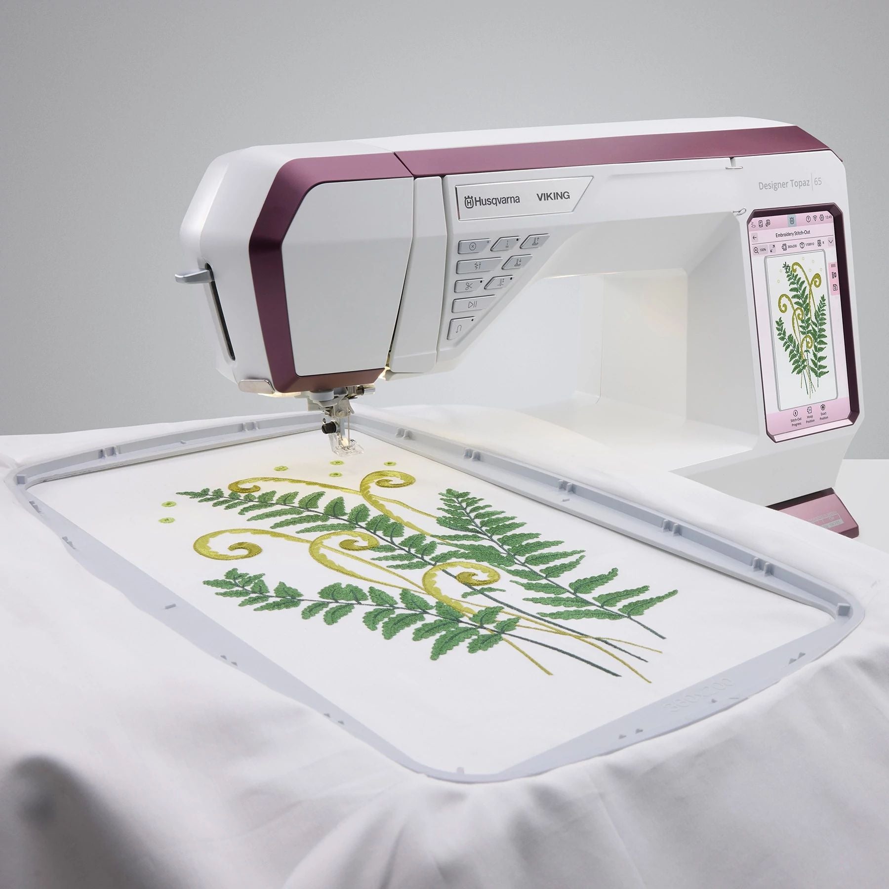 DESIGNER TOPAZ™ 65 Sewing & Embroidery Machine + Just Getting