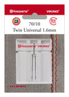 HUSQVARNA® VIKING® Aguja doble universal de 1,6 mm, tamaño 70/10 -- Imagen del producto