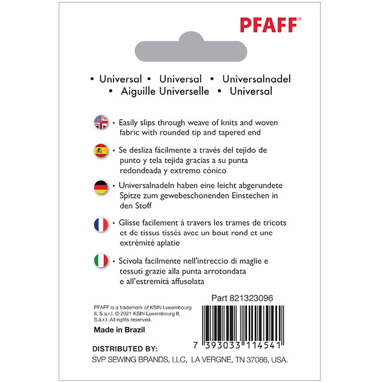 PFAFF® Universal Needles (Surtido - Paquete de 5) -- Product Image