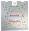 Plantilla de acolchado Curvy Square 5"/8"/11