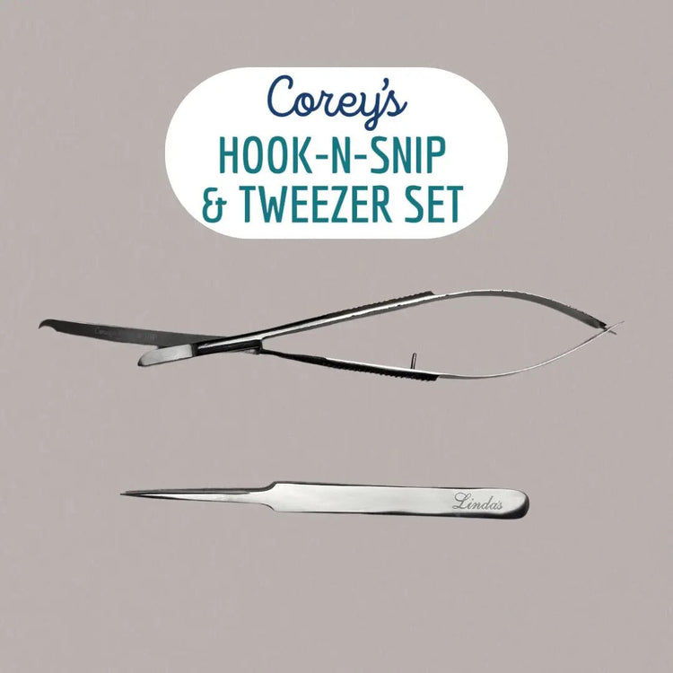 Hook-N-Snip & Tweezer Set