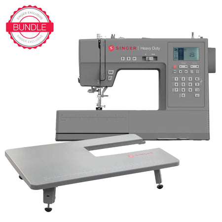 SINGER® Heavy Duty 6800C Sewing Machine & Extension Table Bundle -- Imagen del producto