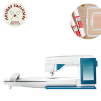 Máquina de coser y bordar HUSQVARNA® VIKING® DESIGNER SAPPHIRE™ 85 + paquete Listo para el siguiente nivel 🎁