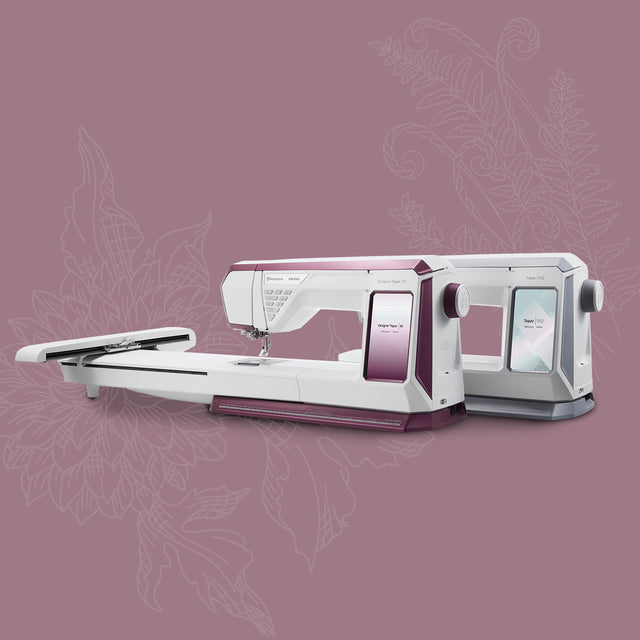 Explore toda la gama HUSQVARNA VIKING® TOPAZ™.