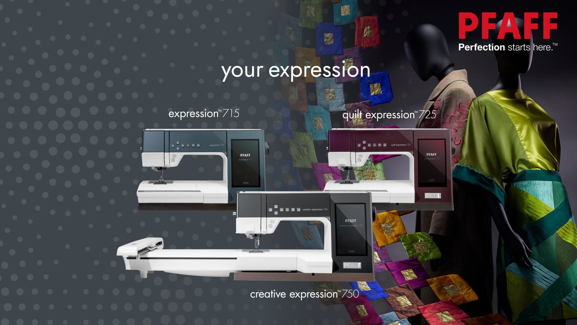 La serie PFAFF® expression