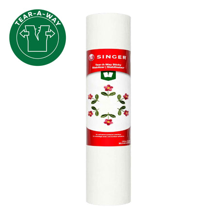 Estabilizador adhesivo SINGER® Tear-A-Way 12 pulgadas x 5 yardas -- Imagen del producto