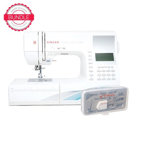 Paquete de máquina de coser y kit de prensatelas SINGER® Sew Spacious Quantum Stylist™ 9960 -- Imagen del producto